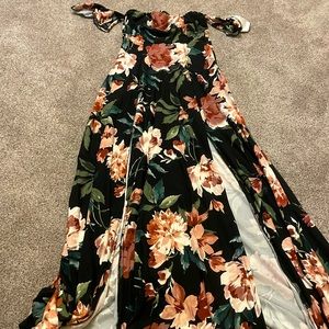 Windsor off shoulder dress